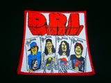 D.R.I. - 4 of a Kind. Embroidered Woven Patch
