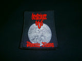 DESTROYER 666 - Phoenix Rising. Embroidered Woven Patch