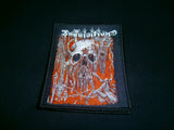 INQUISITION - Into the Infernal Regions of the Ancient Cult. Embroidered Woven Patch