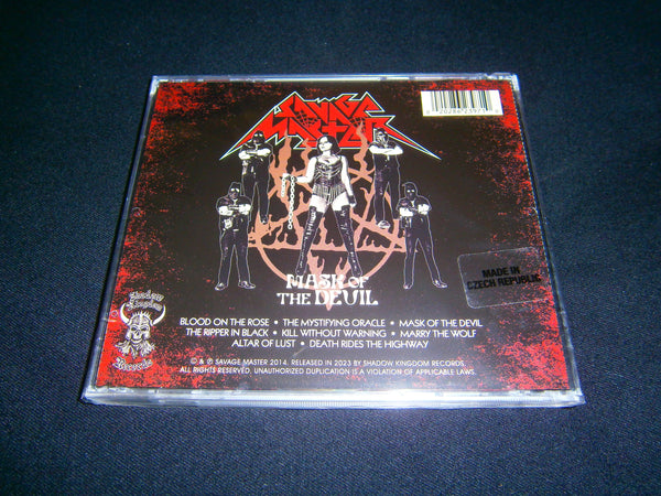 Savage Master - Mask Of The Devil. Cd – Warhemic Productions