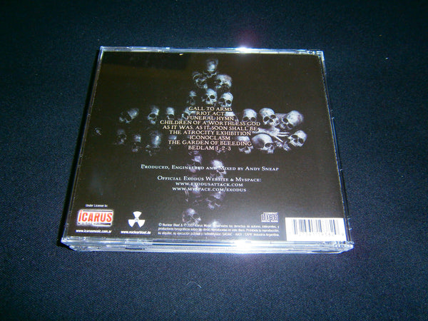 EXODUS - The Atrocity Exhibition: Exhibit A. CD – Warhemic Productions
