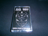 ET VERBI SATHANUS / RECRUCIFY - Impure Flame of Blasphemy. Split Tape