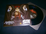 NUNSLAUGHTER / FLUIDS - Fluids / Nunslaughter. 7" Split EP Vinyl