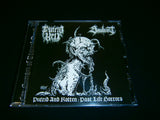 PUTRID YELL / SOULROT - Putrid and Rotten: Past Life Horrors. Split CD