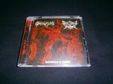 ORGY OF FLIES / ANCESTRAL TERROR - Bacchanals of Horror. Split CD
