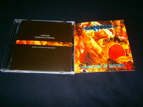 CARCASS - Symphonies of Sickness. CD – Warhemic Productions