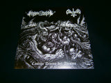 MORBOSATAN / CANCERBERO - Castigo Divino del Abismo. 7" Split EP Vinyl