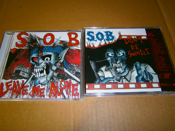 S.O.B - Leave me Alone / Don't be Swindle. CD – Warhemic