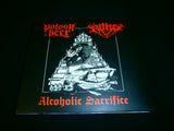 POISON BEER / RUNA - Alcoholic Sacrifice. Digipak Split CD