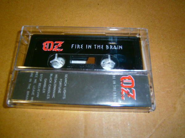 OZ - Fire in the Brain. Tape – Warhemic Productions