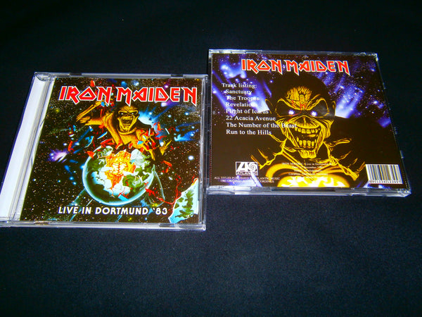 IRON MAIDEN - Live in Dortmund '83. CD – Warhemic Productions