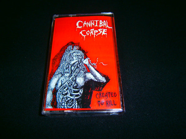 デスメタル　レコード　廃盤　未開封　Cannibal Corpse CANNIBAL CORPSE - Created to Kill. Tape – Warhemic Productions