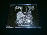 RUIN / ROTTING GRAVE - Grave Slaughter. Split CD