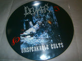 DEVISER - Unspeakable Cults. 12" Picture LP Vinyl