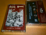 BESTIAL POSSESSION / ATONEMENT - Legacy of Terror. Split Tape