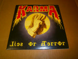 KARMA - Lies or Terror. 7" EP Vinyl