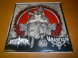 BEASTHRONE / WARSTRIKE 666 - Warstrike 666 / Beasthrone. 7" Split EP Vinyl