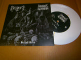 BESATT / SARDONIC WITCHERY - Hellish Rites. 7" Split EP Vinyl