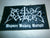 BESTIAL MOCKERY - Embroidered Logo Patch