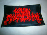 CORPSE MOLESTATION - Embroidered Logo Patch