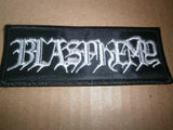 BLASPHEMY - Embroidered Logo   Patch