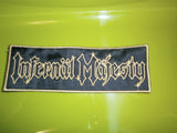 INFERNAL MAJESTY - Embroidered Logo Patch