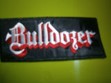 BULLDOZER - Embroidered Logo Patch