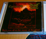 EQUINOXIO / MORBID FUNERAL - Fuck You All in the Name of the Goat. Split CD