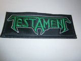 TESTAMENT - Embroidered Logo Patch