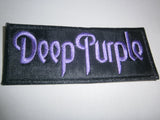DEEP PURPLE - Embroidered Logo Patch