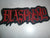 BLASPHEMY - Cut Shaped Embroidered Patch