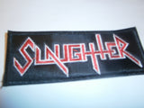 SLAUGHTER - Embroidered Logo Patch