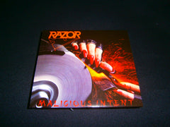 RAZOR - Malicious Intent. CD