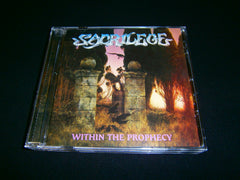 SACRILEGE - Within the Prophecy. CD