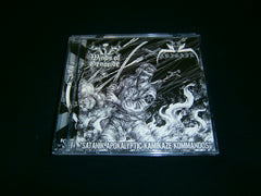 ABIGAIL / WINDS OF GENOCIDE - Satanik Apokalyptic Kamikaze Kommandos. Split CD