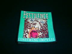 PESTILENCE - Consuming Impulse. Embroidered Woven Patch