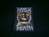 NAPALM DEATH - The DVD. Embroidered Woven Patch