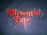 MERCYFUL FATE - Cut Shaped Embroidered Logo Patch