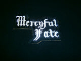 MERCYFUL FATE - Cut Shaped Embroidered Logo Patch