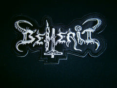 BEHERIT - Cut Shaped Embroidered Patch