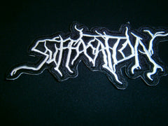 SUFFOCATION - Cut Shaped Embroidered Patch