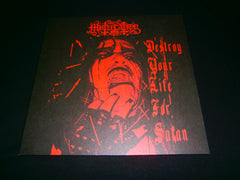MUTIILATION - Destroy your Life for Satan. 10" Vinyl