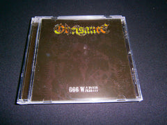 OBEISANCE - 666 War!!! CD