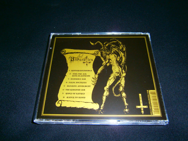 PROFANATICA - Thy Kingdom Cum. CD – Warhemic Productions