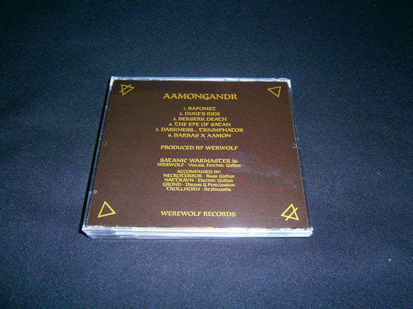 SATANIC WARMASTER - Aamongandr. CD – Warhemic Productions