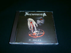NECROMANTIA - IV: Malice. CD