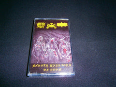 WARFARE NOISE / OLDGOAT / MORTIFERIS - Unholy Warriors of Doom. Split Tape