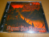 UNHOLY DESECRATION / SCARABAEUS - Descent into Darkness. Split CD