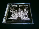 FETID ZOMBIE / BATTLESTROM - Defiling the Altar of Gods. Split CD