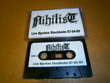 NIHILIST - Live Bjorken Stockholm 07/04/89. Tape